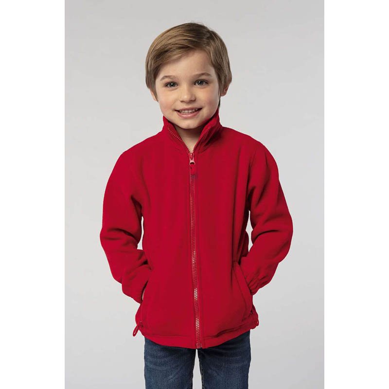 Detská bunda (SOL'S NORTH KIDS - ZIPPED FLEECE JACKET) > modrá (navy) > 12A