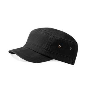 Unisex šiltovka (Beechfield Urban Army Cap) > šedá (vintage)
