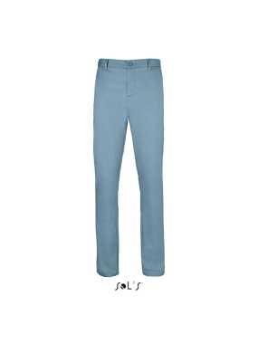 Pánske nohavice (SOL'S JARED MEN - SATIN STRETCH TROUSERS) > modrá (dark creamy) > 50
