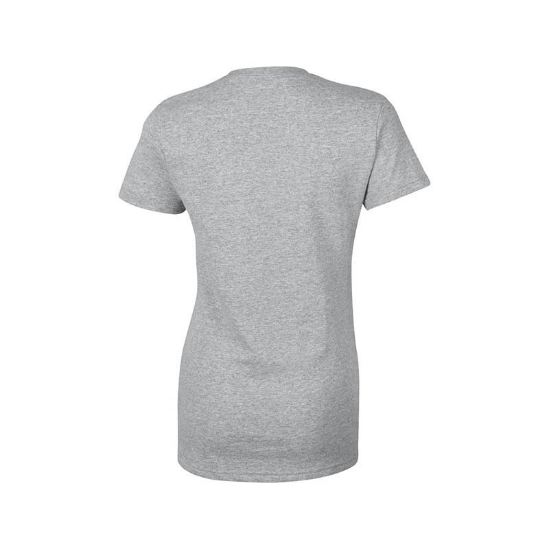 Dámske tričko (GILDAN HEAVY COTTON LADIES T-SHIRT) > šedá (sport) > M