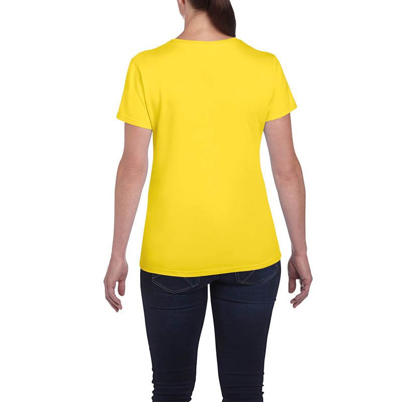 Dámske tričko (GILDAN HEAVY COTTON LADIES T-SHIRT) > žltá (daisy) > 2XL