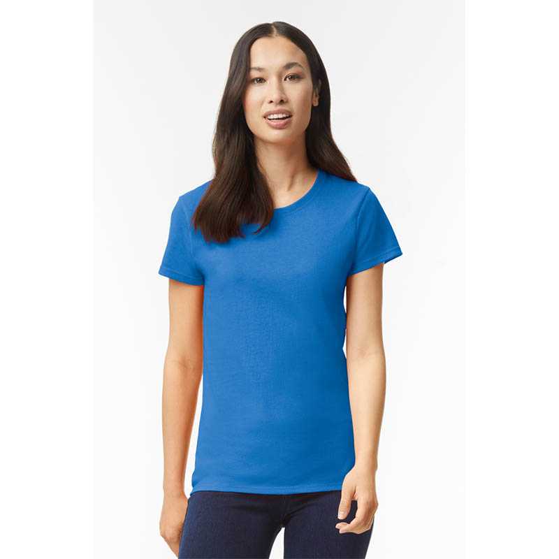 Dámske tričko (GILDAN HEAVY COTTON LADIES T-SHIRT) > žltá (daisy) > 2XL