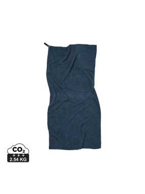 Športový uterák VINGA z GRS RPET 140x70cm > modrá