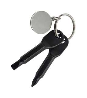 Kovový prívesok  > čierna