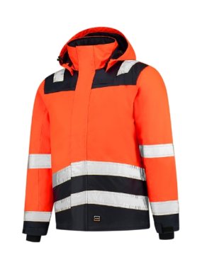 Unisex bunda (TRICORP Midi Parka High Vis Bicolor) > oranžová (reflexná) > 3XL