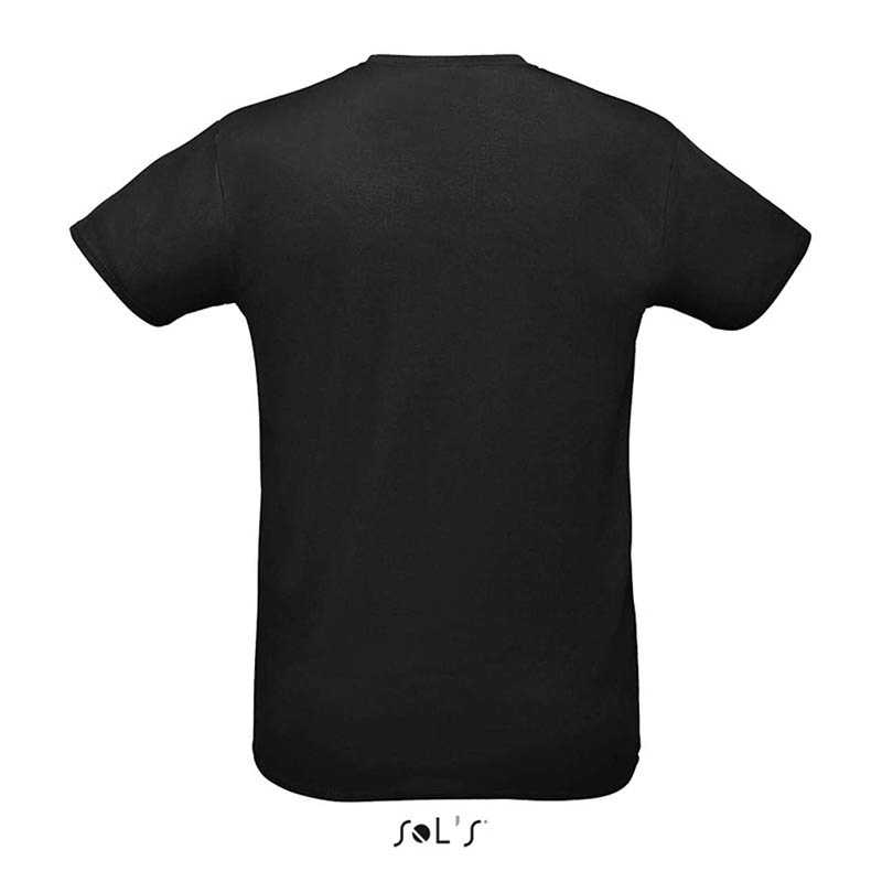 Pánske tričko (SOL'S SPRINT - UNISEX SPORT T-SHIRT) > čierna > M