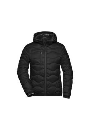 Dámska bunda (JN Ladies Padded Jacket) > čierna / čierna > XL