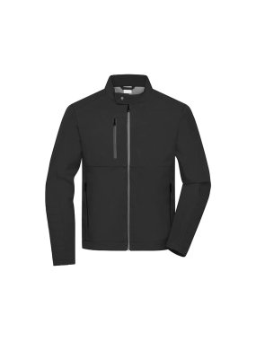 Pánska bunda (DAIBER Men's Softshell Jacket) > čierna > L