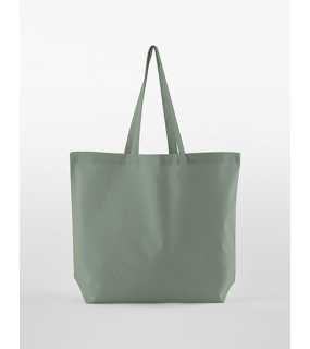Nákupná taška z bavlny (WM Organic Cotton InCo. Maxi Bag For Life) > zelená (dusty)