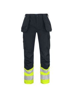 Pánske nohavice (PROJOB WAISTPANTS HV -CLASS 1  D100) > žltá / čierna > 54