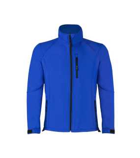 Softshellová bunda > modrá > L