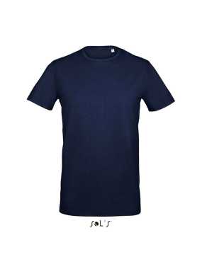 Pánske tričko (SOL'S MILLENIUM MEN - ROUND-NECK T-SHIRT) > modrá (french navy) > S