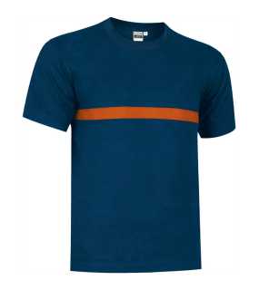 Pánske tričko (SERVER) > modrá (orion navy) / oranžová (party) > L