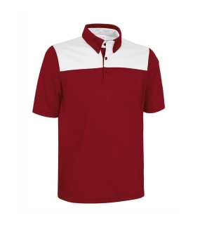 Pánska polokošeľa (HURRICANE) > červená (lotto) / biela > L