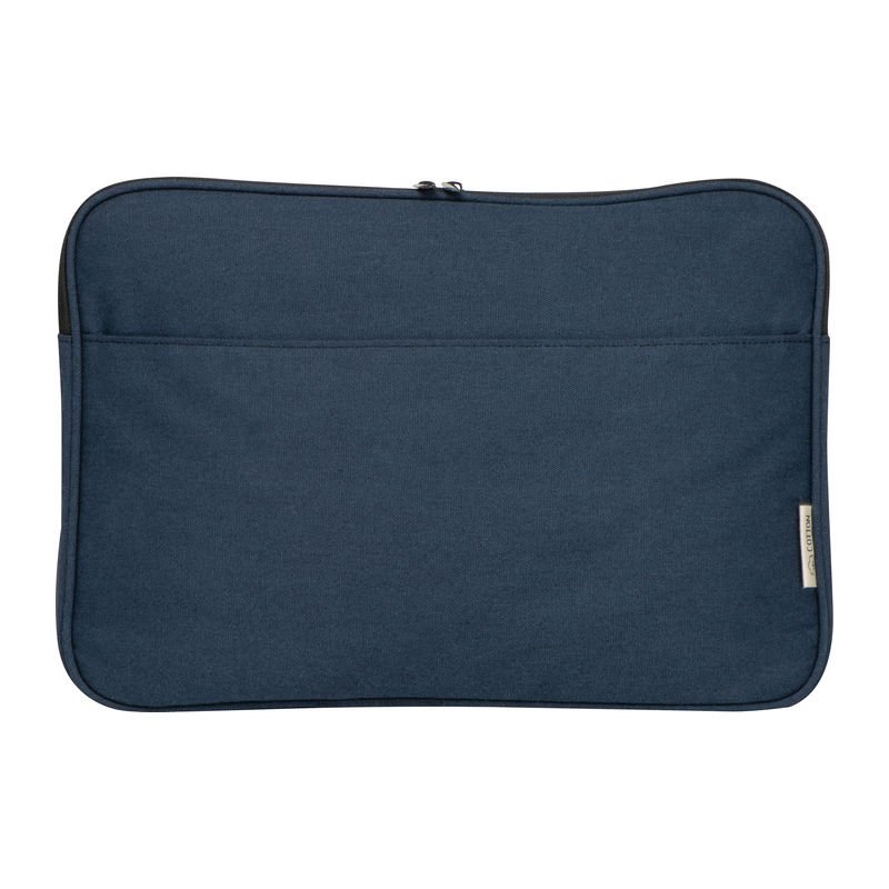 Taška na notebook z recyklovanej bavlny > modrá (dark)