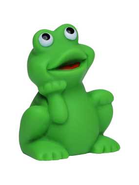 Žaba do vane (MBW Squeaky frog) > zelená