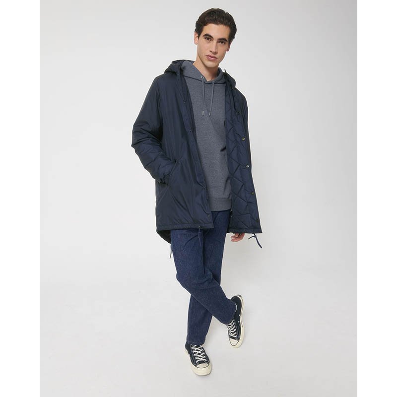 Unisex bunda (STANLEY/STELLA Padded Parker) > modrá (french navy) > S