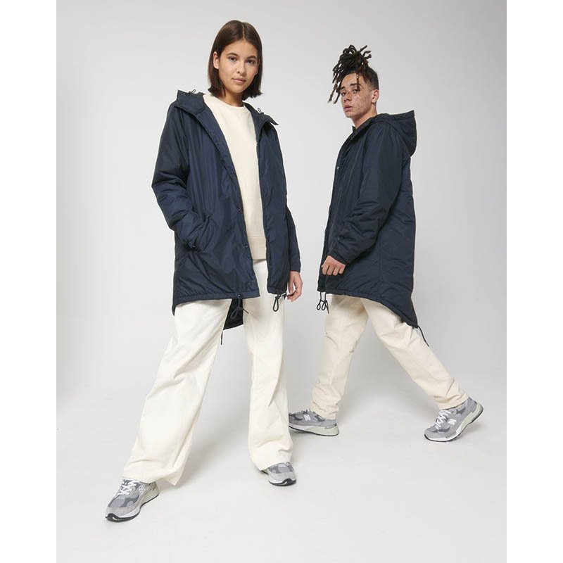 Unisex bunda (STANLEY/STELLA Padded Parker) > modrá (french navy) > S