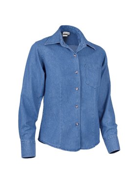 Dámska košeľa (PANTER) > modrá (denim) > 46