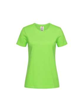 Dámske tričko (STEDMAN T ORGANIC C-NECK/W) > zelená (kiwi) > XL