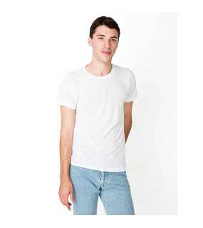 Unisex tričko (AMERICAN APPAREL UNISEX SUBLIMATION SHORT SLEEVE T-SHIRT)>biela>M