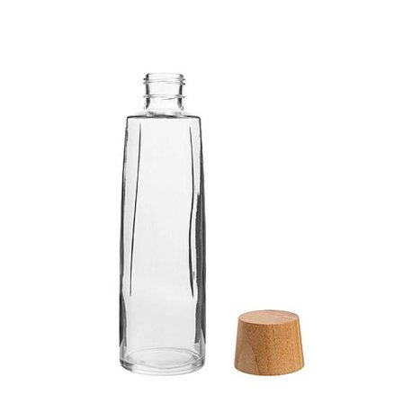 Sklenená fľaša z recyklovaného skla, 750 ml "VANILLA SEASON" > transparentná