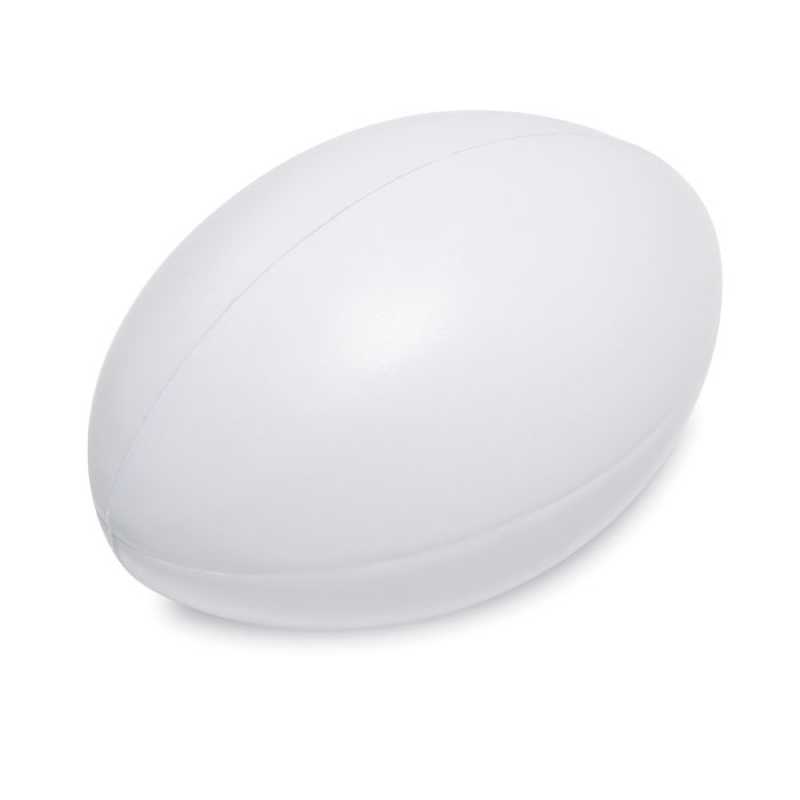 Anti-stress rugby lopta > biela