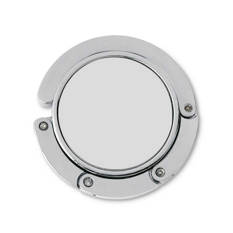 Elegantný držiak na tašku > strieborná