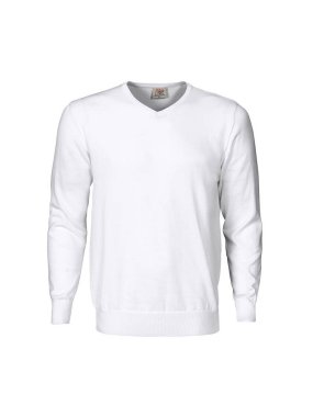 Pánska mikina (PRINTER ESSENTIALS FOREHAND) > biela > 5XL