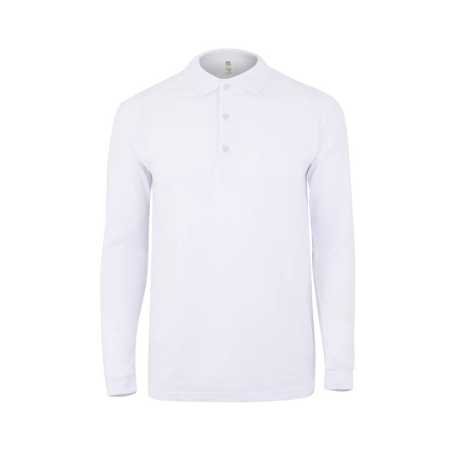 Pánska polokošeľa (MUKUA LONG SLEEVE POLO 210) > biela > 5XL