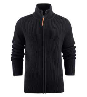 Pánsky sveter (James Harvest BROCKWAY CARDIGAN) > čierna > M