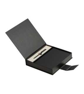 CrisMa sada zápisníka a pera > čierna