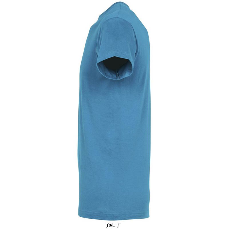 Tričko (SOLS REGENT UNISEX ROUND COLLAR T-SHIRT) > modrá (aqua) > 2XL