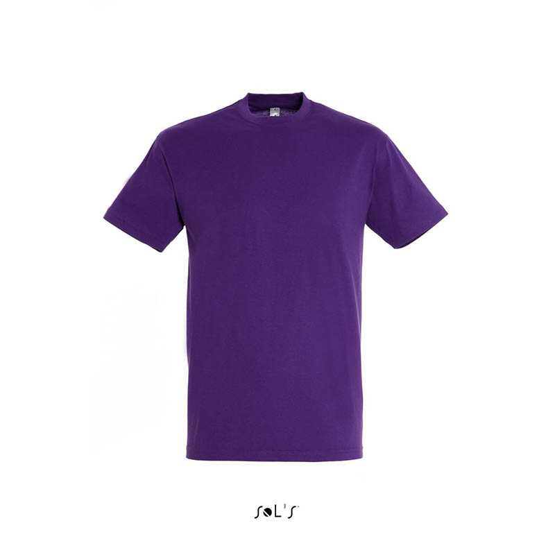 Tričko (SOLS REGENT UNISEX ROUND COLLAR T-SHIRT) > fialová (dark) > 2XL