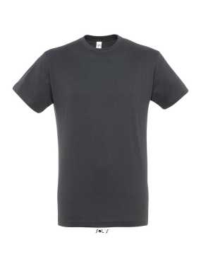 Tričko (SOLS REGENT UNISEX ROUND COLLAR T-SHIRT) > šedá (mouse) > 3XL