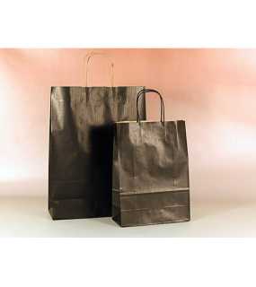 Papierová taška (STYLE LINE) > čierna > 32x12x41 cm