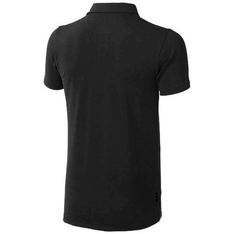 Pánska polokošeľa (Markham polo Elevate) > čierna (solid) / šedá (anthracite) > L