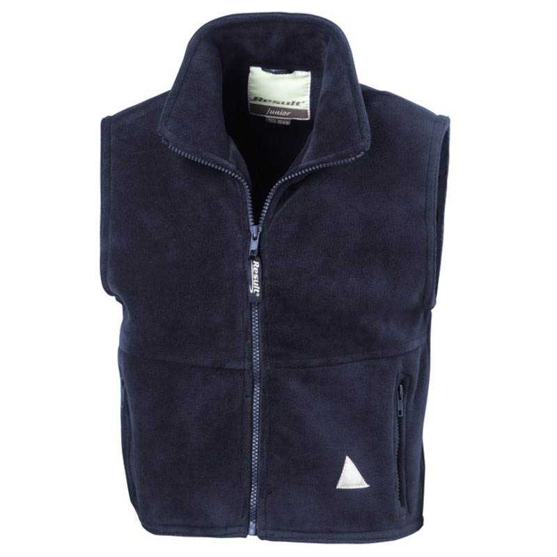 Unisex vesta (RESULT ACTIVE FLEECE BODYWARMER) > modrá (navy) > L