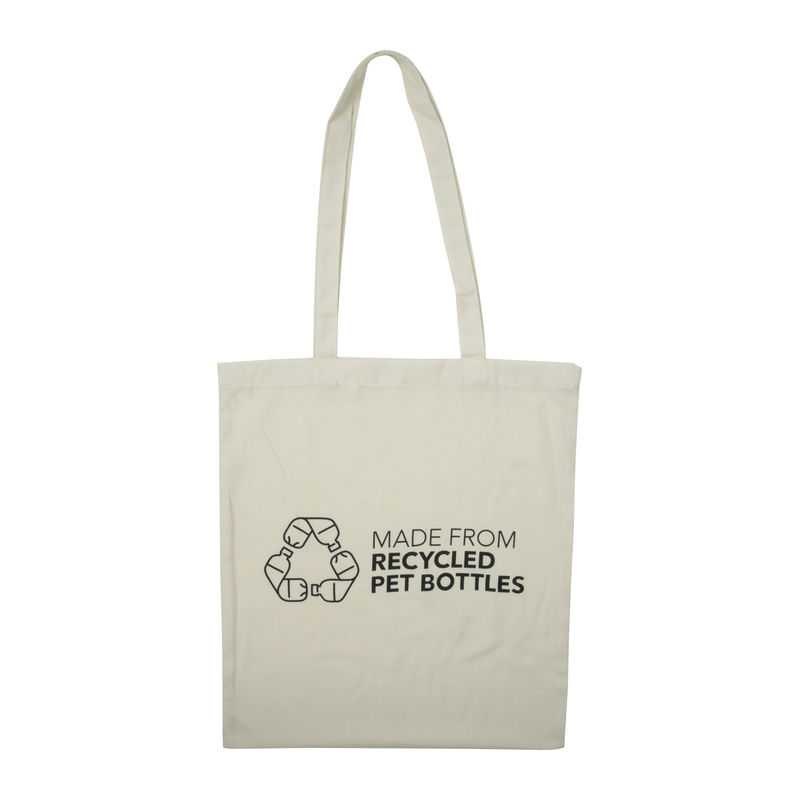 RPET taška Stuttgart, 140 g/m2 > béžová