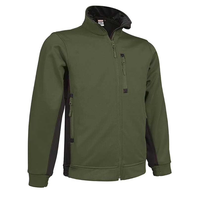 Unisex bunda (PEAK) > zelená (military) / čierna > S