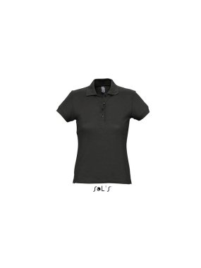 Dámska polokošeľa (SOLS WOMENS SHORT-SLEEVED POLO SHIRT) > čierna > M