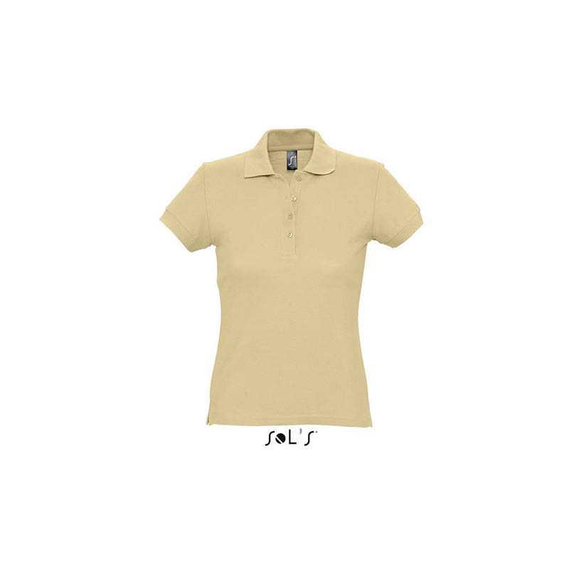 Dámska polokošeľa (SOLS WOMENS SHORT-SLEEVED POLO SHIRT) > hnedá (sand) > S