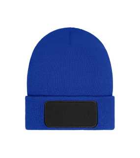 Zimná čiapka (MB Beanie with Patch - Thinsulate) > modrá (royal)