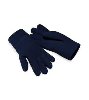 Unisex rukavice (Beechfield Suprafleece Alpine Gloves) > modrá (french navy) > S