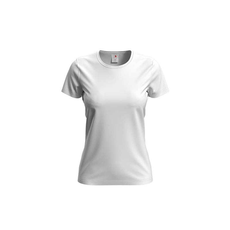 Dámske tričko (STEDMAN Comfort-T Crew Neck) > biela > M