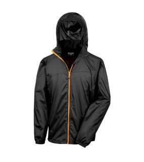 Unisex bunda(RESULT URBAN HDI QUEST LIGHTWEIGHT JACKET) > čierna/oranžová > L