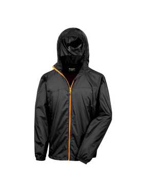 Unisex bunda(RESULT URBAN HDI QUEST LIGHTWEIGHT JACKET) > čierna/oranžová > L