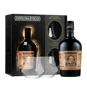 Diplomatico Seleccion de Familia + 2 poháre 700 ml