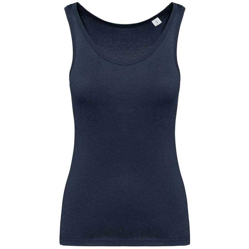 Dámske tielko (LADIES’ ECO-FRIENDLY TANK TOP) > modrá (navy) > XL
