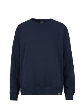 Unisex mikina (COTTOVER KEY CREW NECK (GOTS)) > modrá (navy) > L